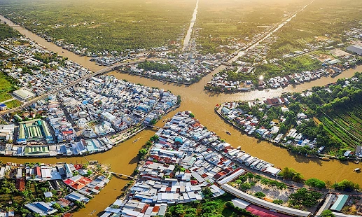 Dự án ngay trung tâm TP Ngã Bảy- nổi bật với 7 dòng kênh lớn