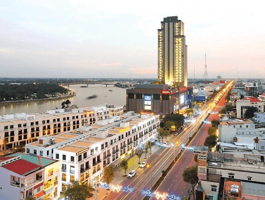 Cần Thơ với tọa độ trung tâm các dòng sản phẩm nhà phố thương mại vẫn chiếm được ưu thế