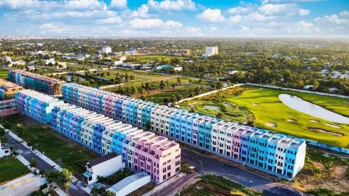 Một dự án khu đô thị tại TP Cần Thơ. Nguồn ảnh: Huỳnh Thông